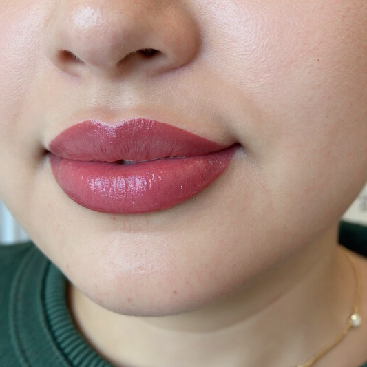 labios acuarela