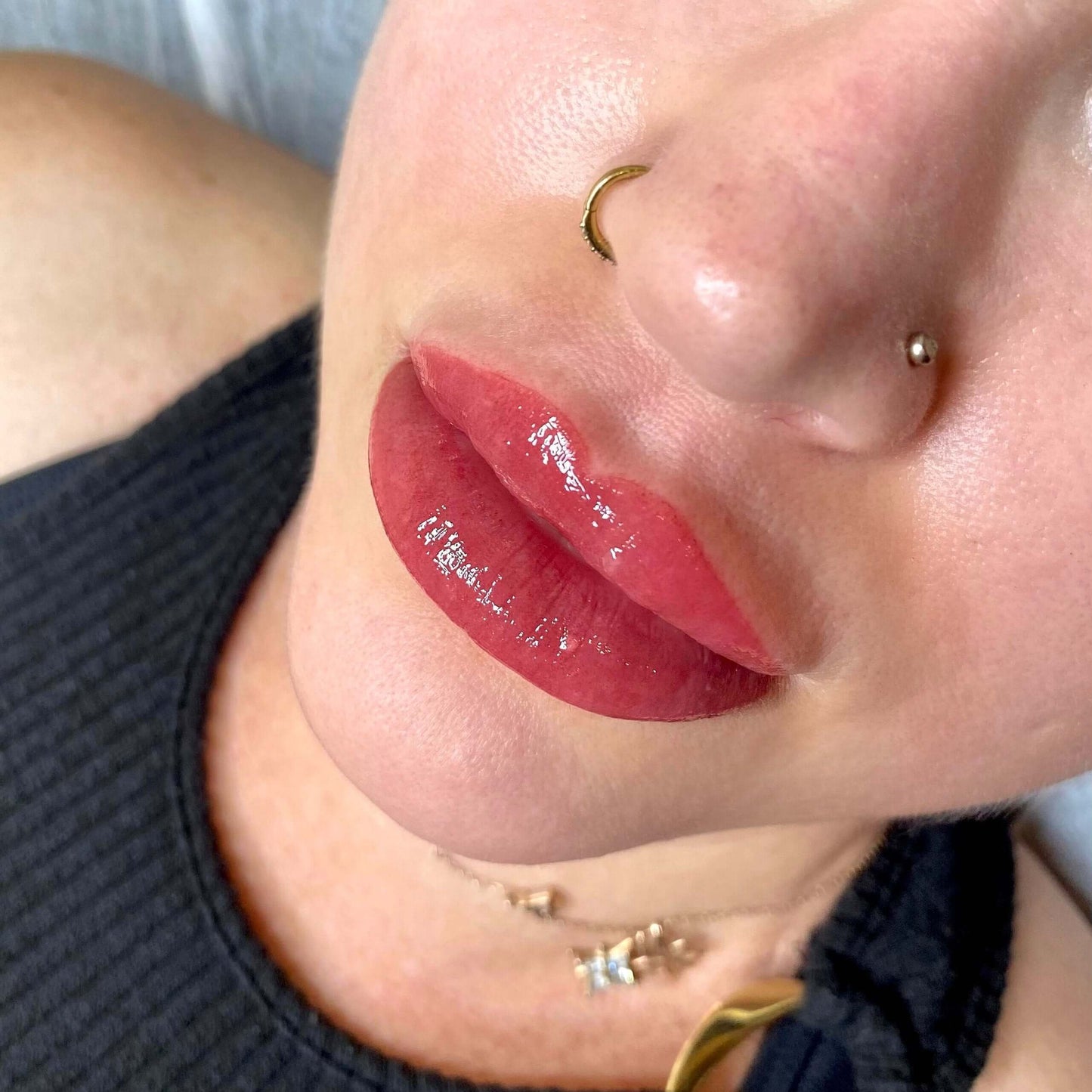 labios acuarela