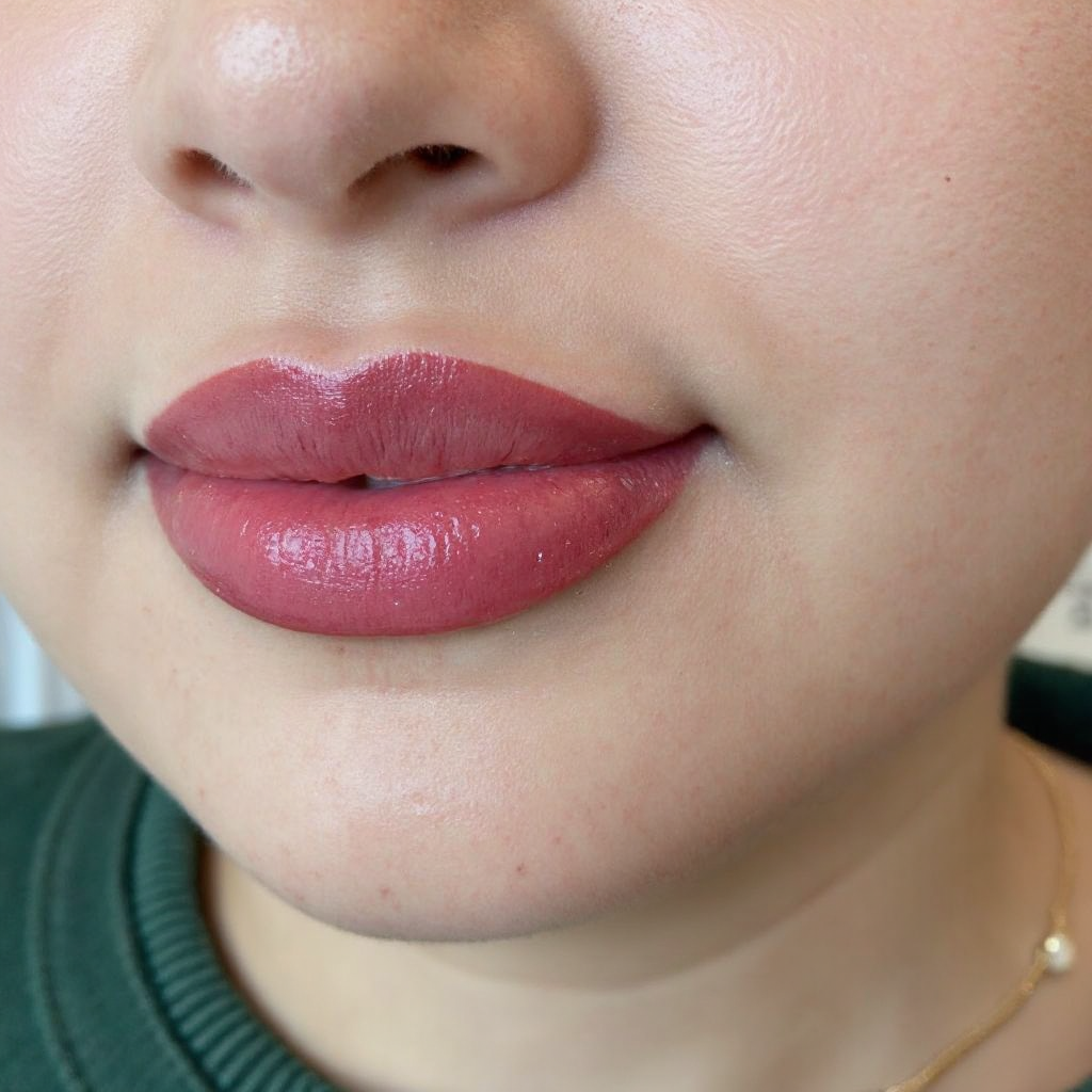 labios acuarela