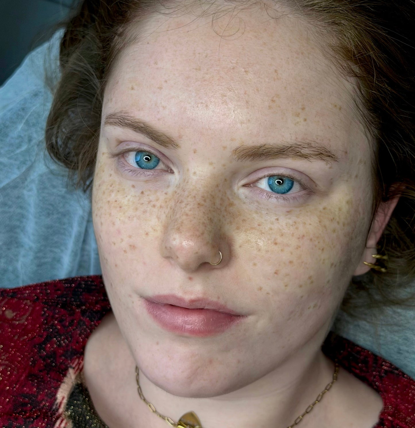 faux freckles tattoo spain